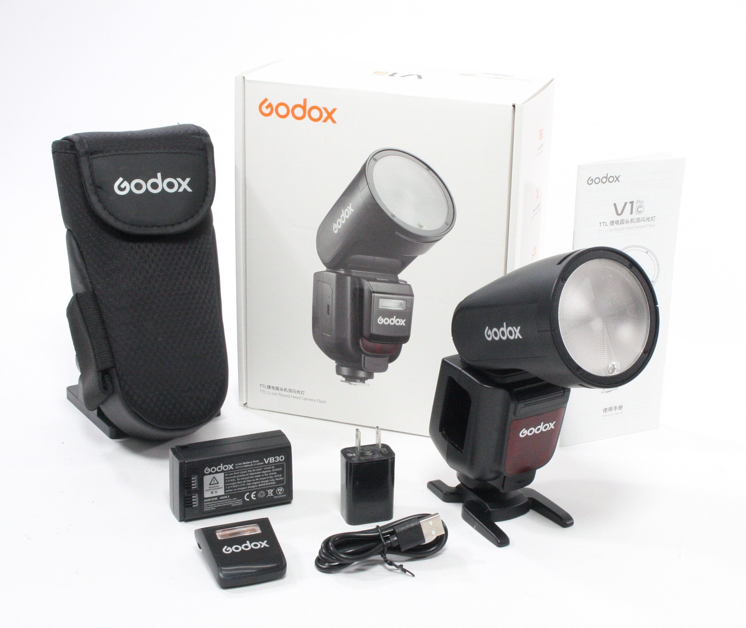 Godox V1 Pro C flash for use with Canon - Demo