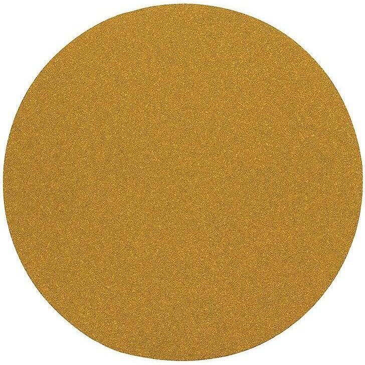 Seachoice 91963 Gold Aluminum Oxide Hook & Loop Disc, Grade: P320B