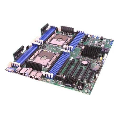 H11DSI-B Supermicro Socket SP3 System on Chip Chipset EATX System Board (Motherboard) Supports 2x AMD EPYC 7001/7002 Series DDR4 16x DIMM