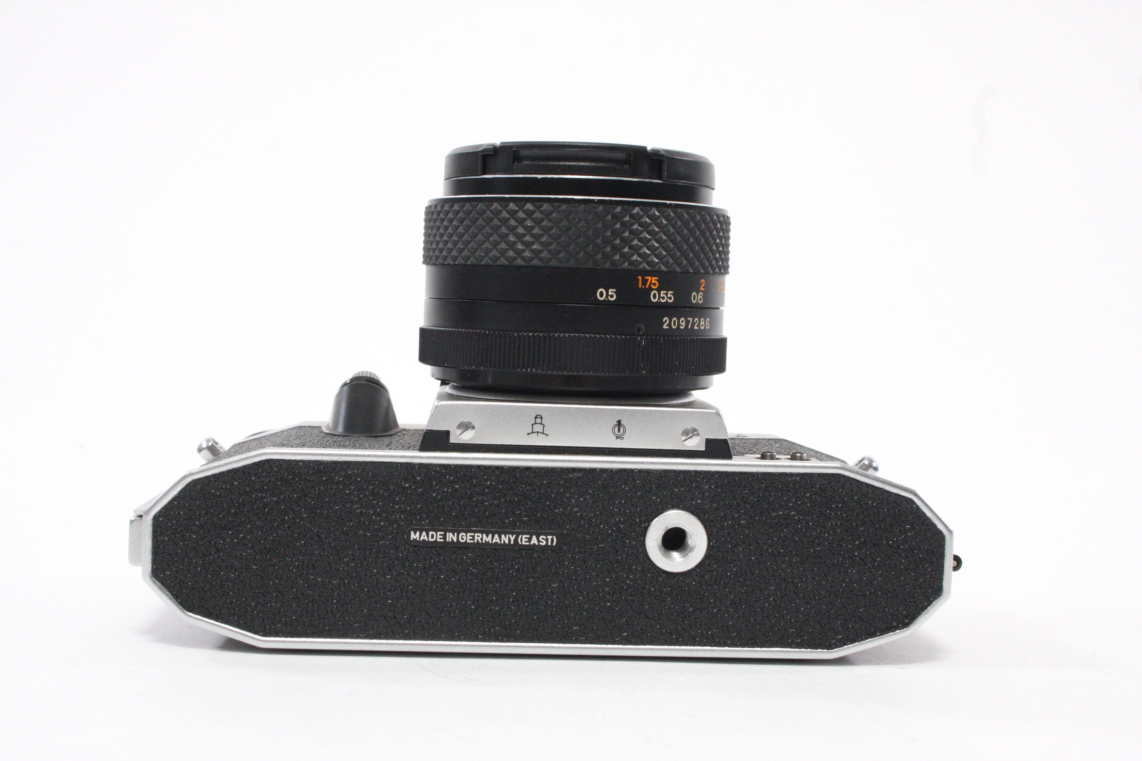 Hanimex Praktica Nova 1 with Yashica 35mm SLR 50mm f/1.7 Lens and Case