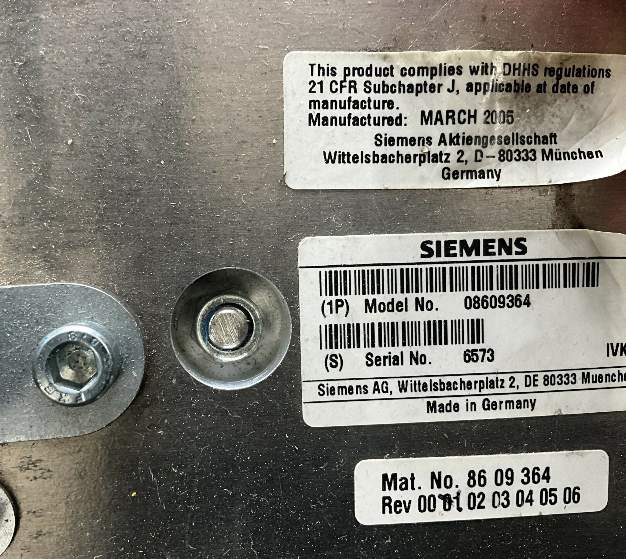 Siemens 8609364 - High Voltage Tank X-Ray Generator Interior | Alo Tech Solutions