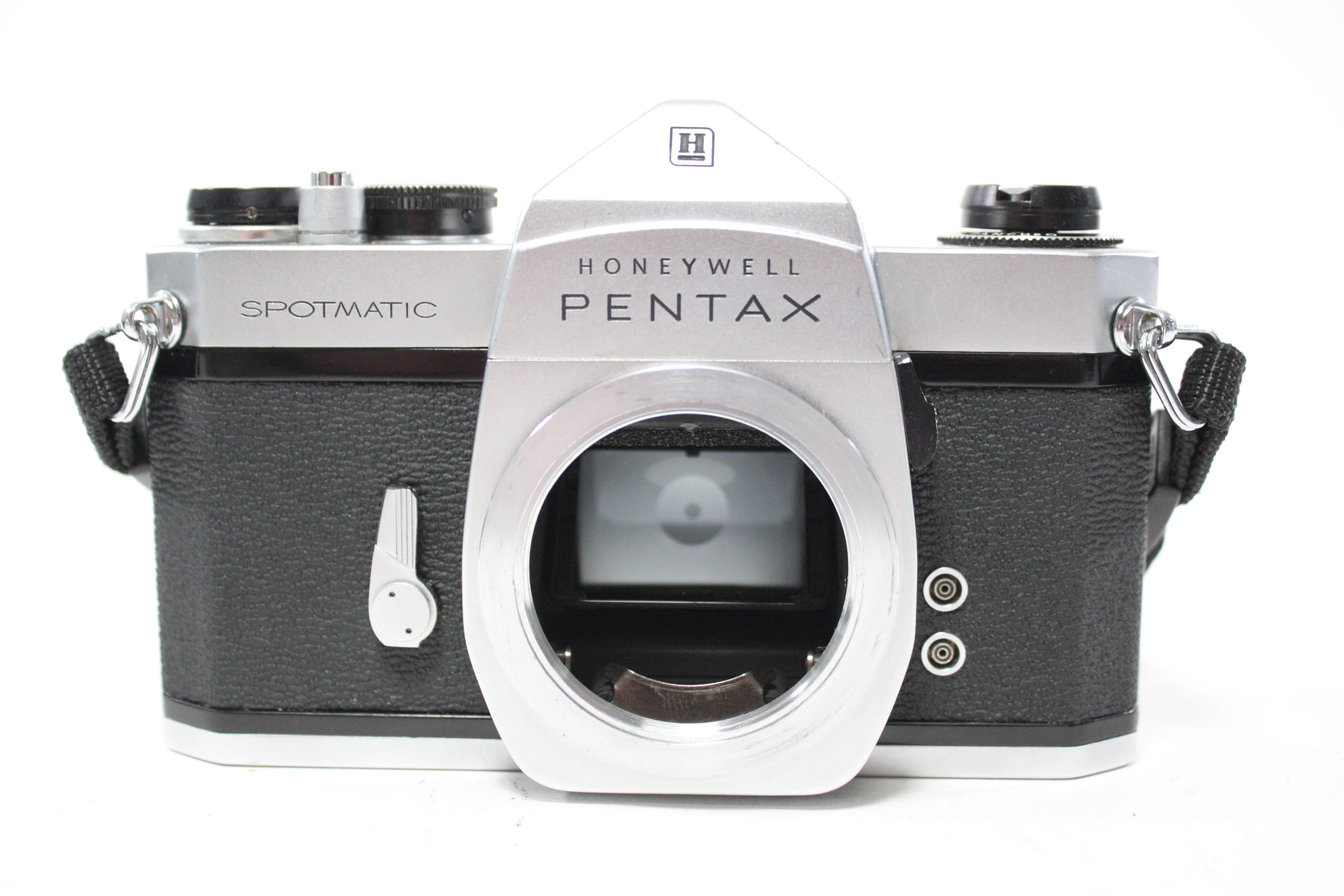 Honeywell Pentax Spotmatic 35mm SLR Camera with Asahi Opt. Co. 50mm f/1.4 Super-Takumar Lens for M42 Mount