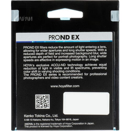 Hoya ProND EX 1000 Filter 72mm 10-Stop
