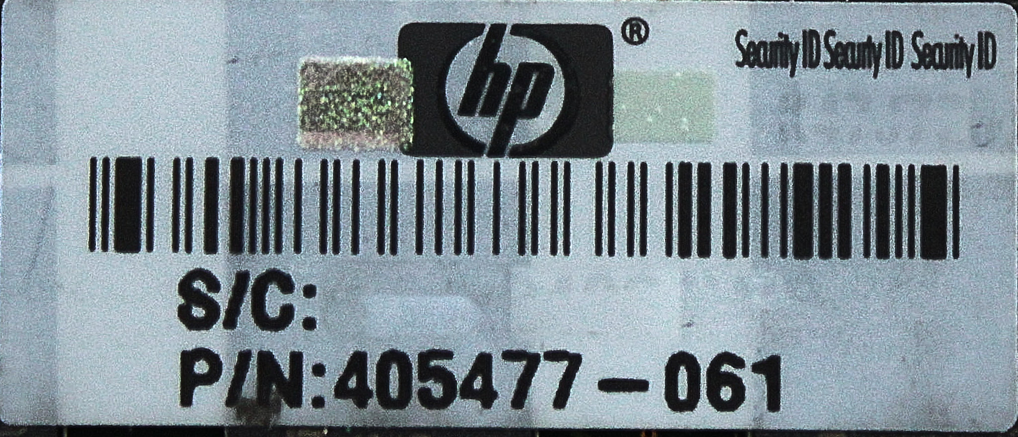HP 405477-061 4GB PC2-5300P DDR2-667 2RX4 ECC