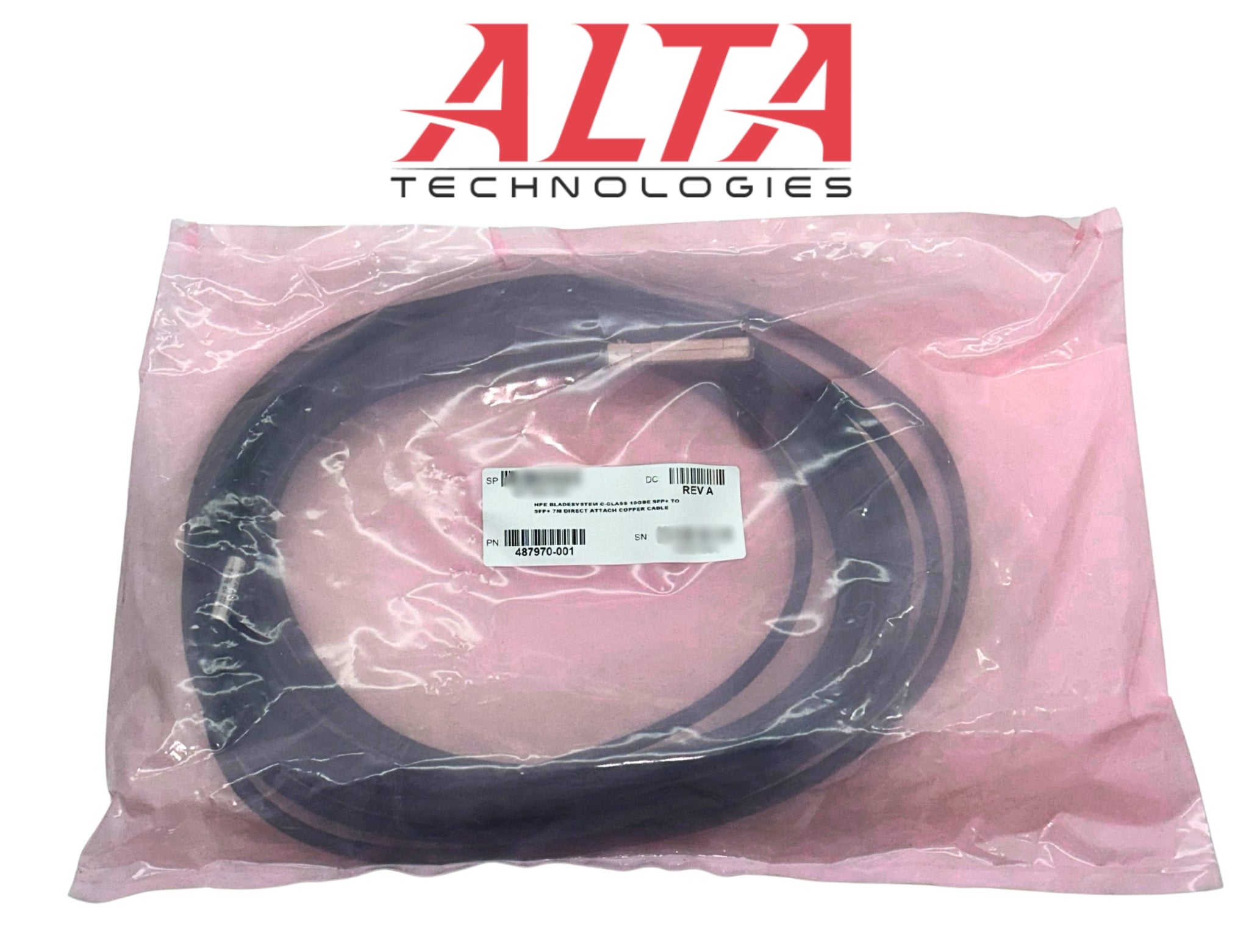 HP 487970-001 Bladesystem 10GBE SFP+ TO SFP+ 7M DAC