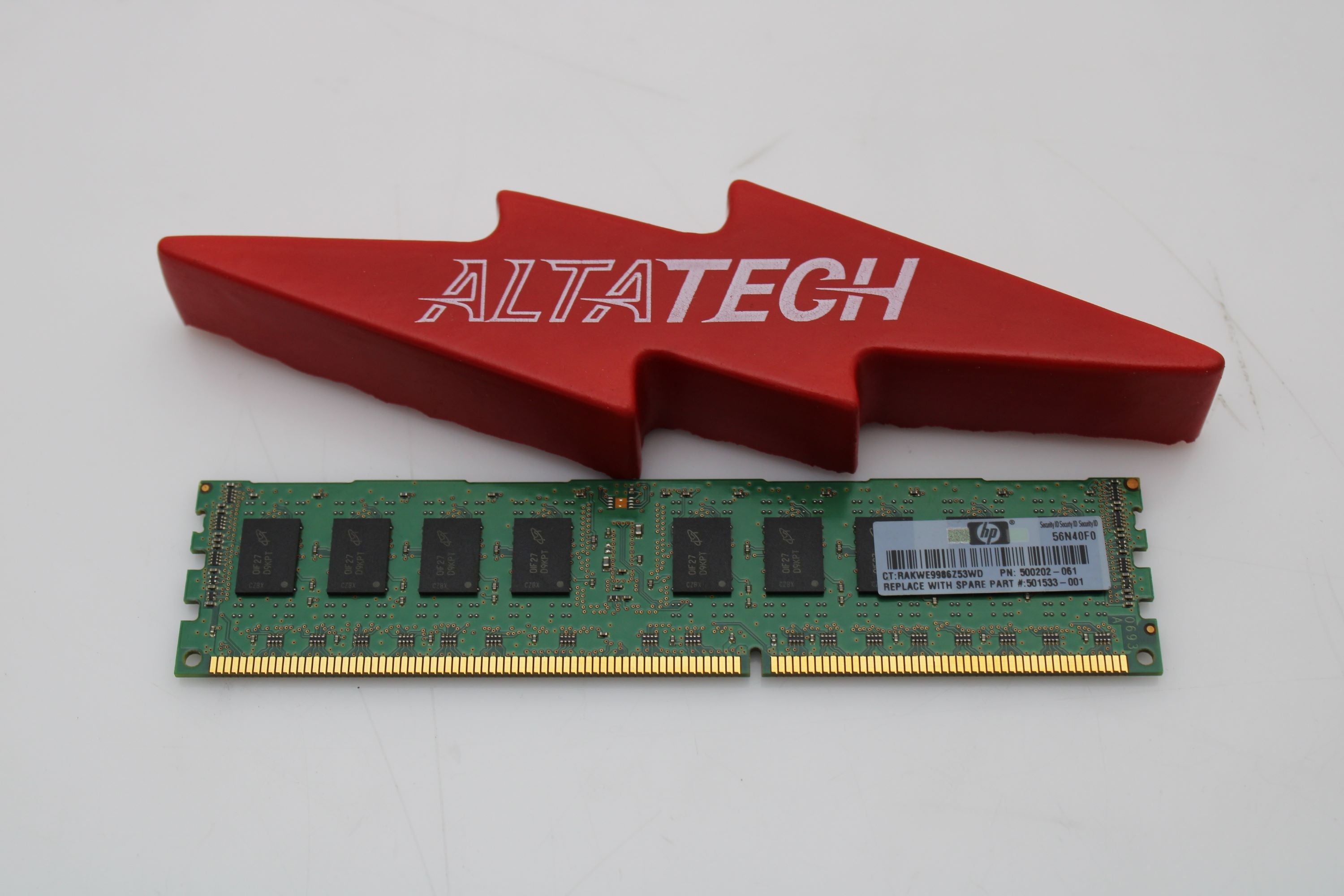 HP 500656-B21 2GB PC3-10600R DDR3-1333 2RX8 ECC