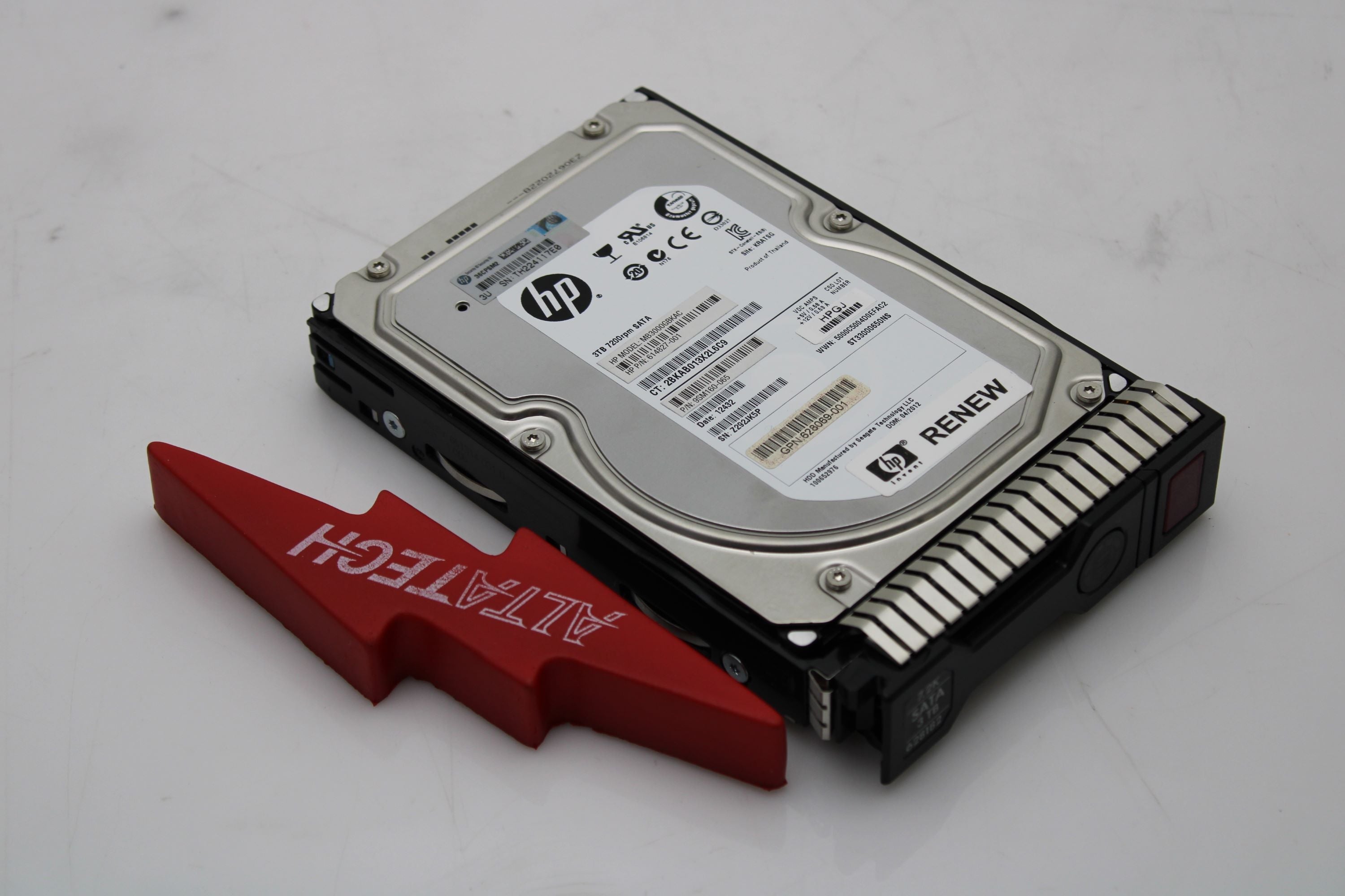HP 628182-001 3TB 6G SATA 7.2K 3.5IN SC MDL HDD
