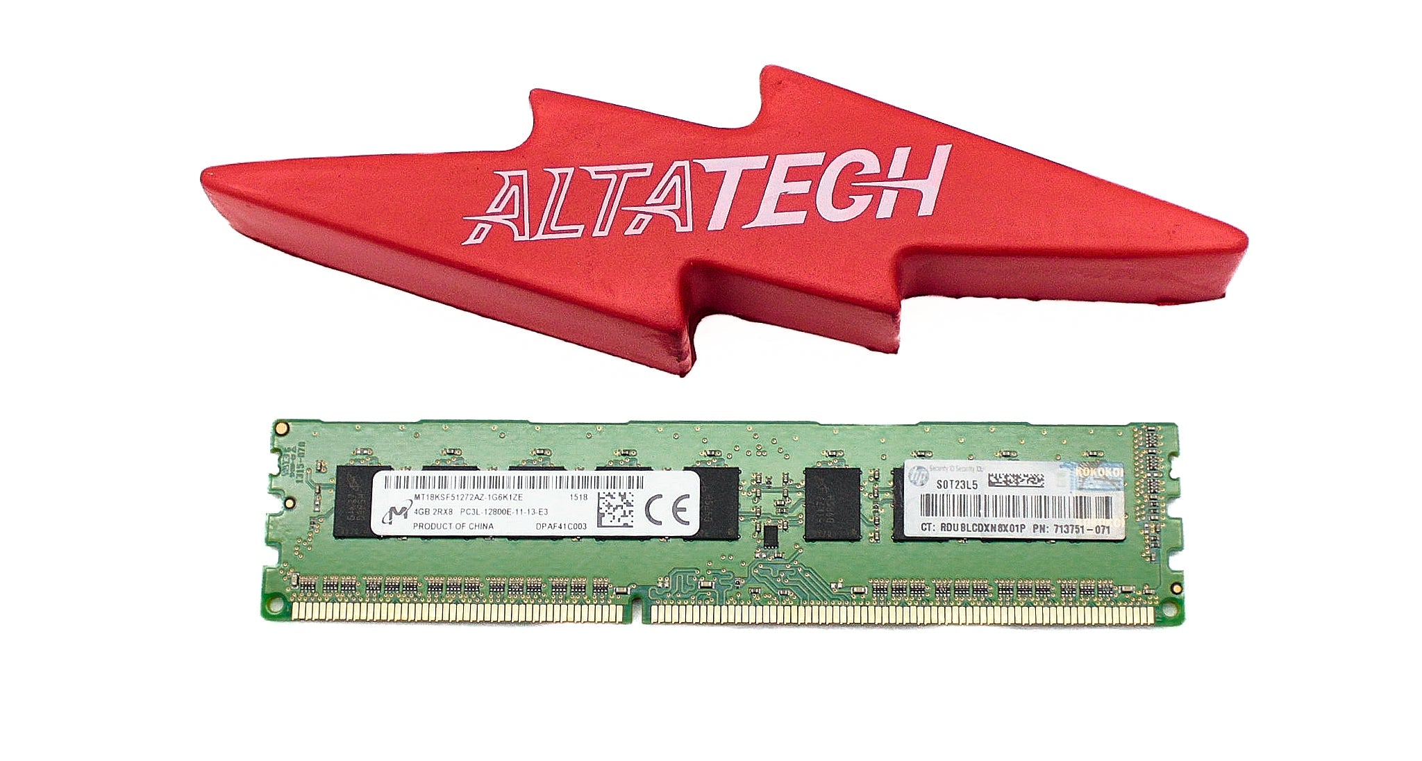 HP 715280-001 4GB 2RX8 PC3L-12800E-11 MEMORY DIMM