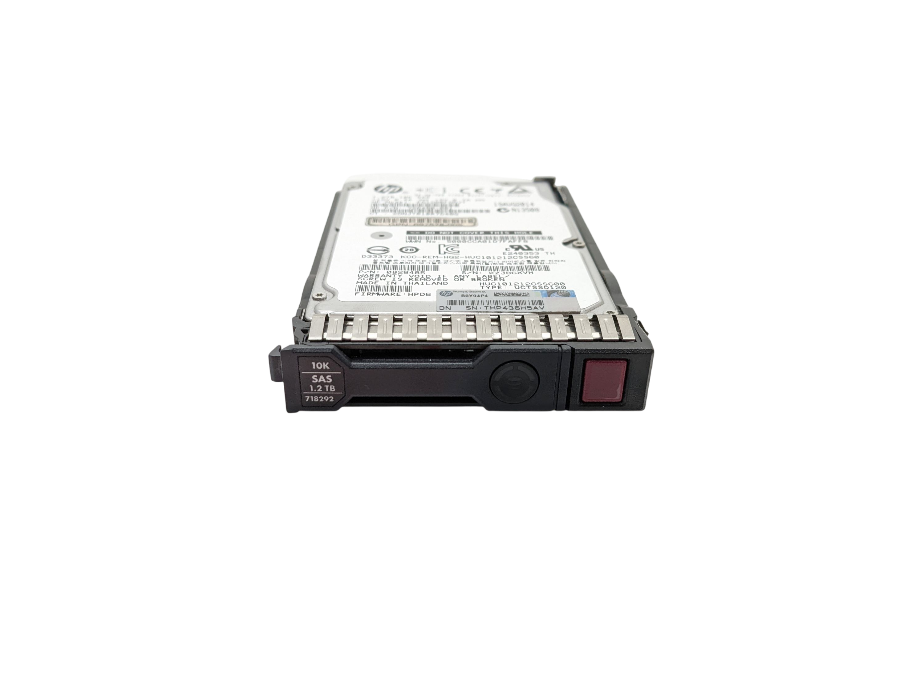 HP 726480-001 1.2TB 10K SAS SFF 2.5 6G