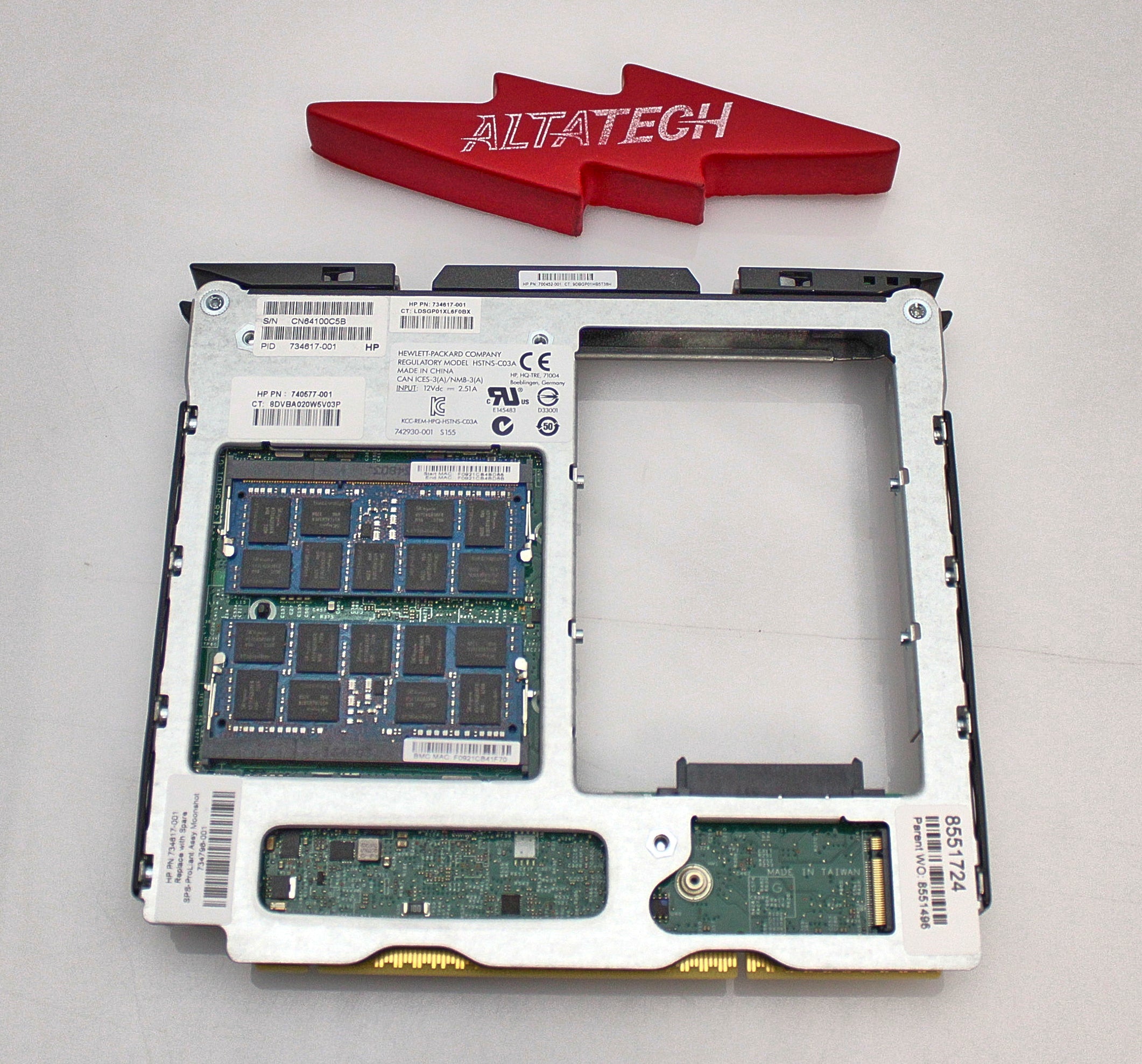 HP 734796-001 Moonshort M300 C2750 Server Cartridge