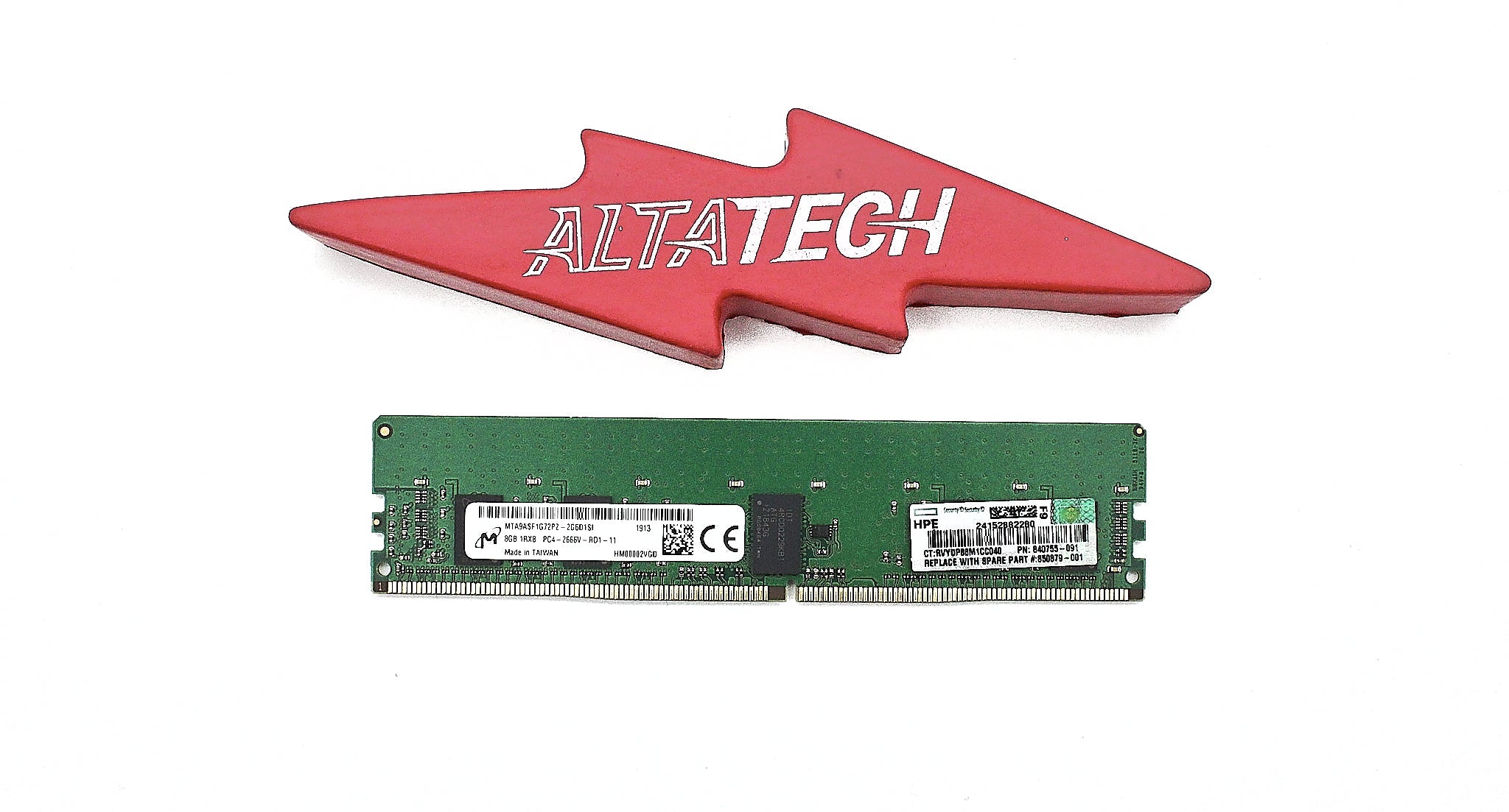 HP 850879-001 8GB PC4-21300V DDR4-2666 1RX8 ECC
