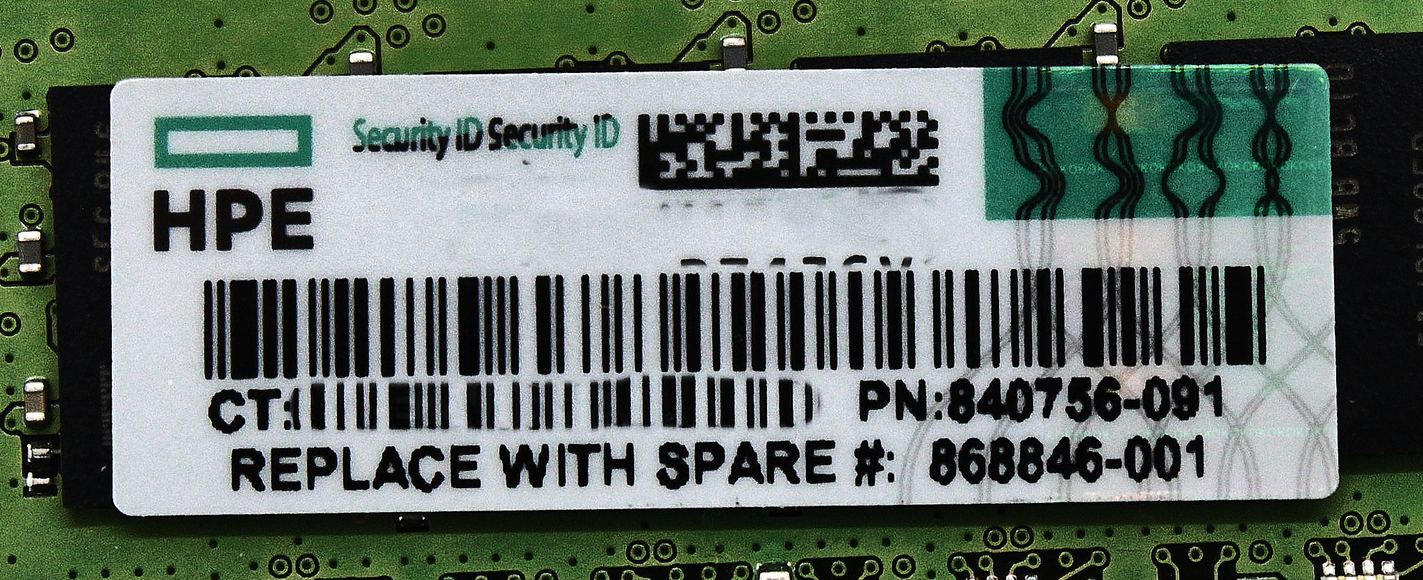 HP 868846-001 16GB PC4-21300V 2Rx8 ECC