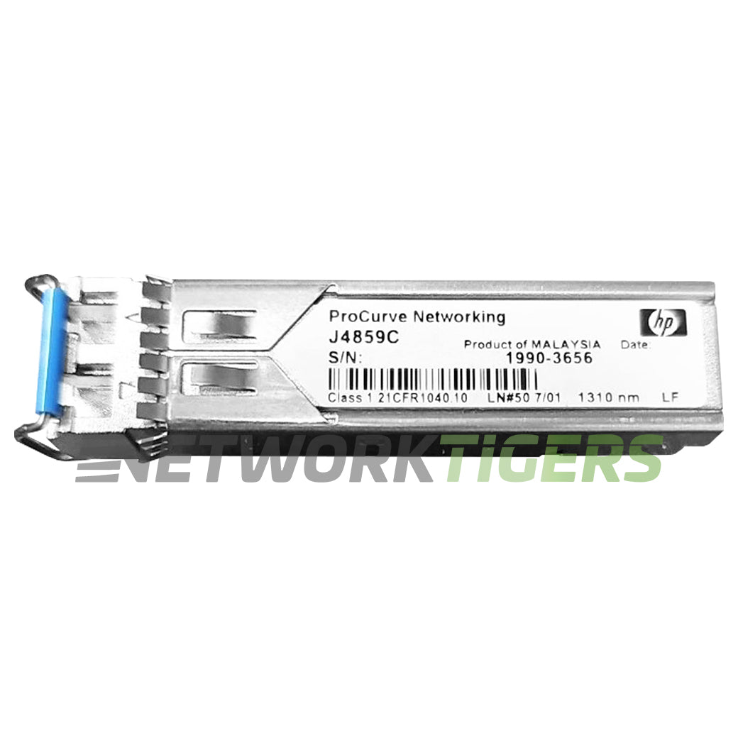 HPE J4859C X121 1GB BASE-LX 1310nm Long Haul SMF LC SFP Transceiver
