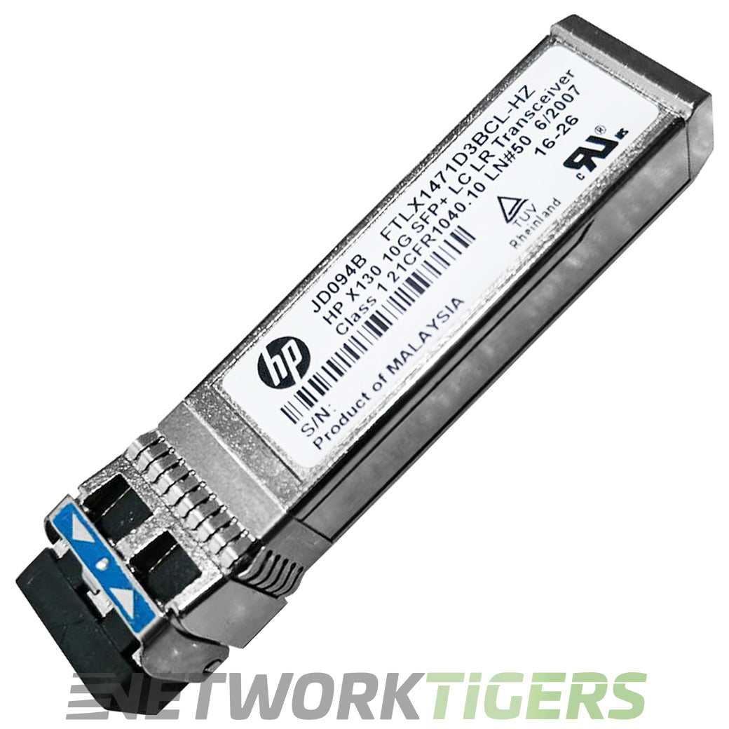 HPE JD094B 10GB BASE-LR LC 1310nm Long Reach SMF LC SFP+ Transceiver