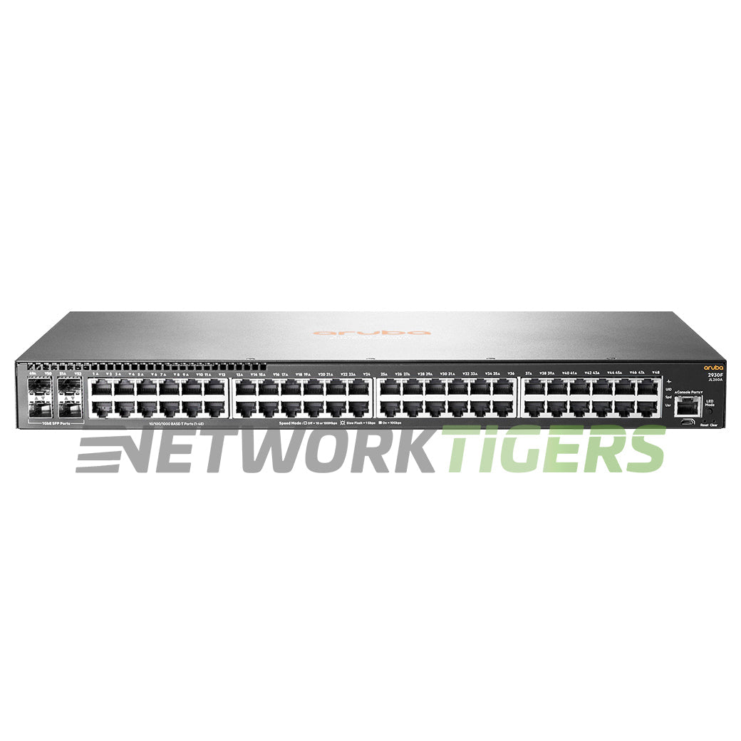 NEW HPE Aruba JL260A 2930F Series 48x 1GB RJ45 4x 1GB SFP Switch