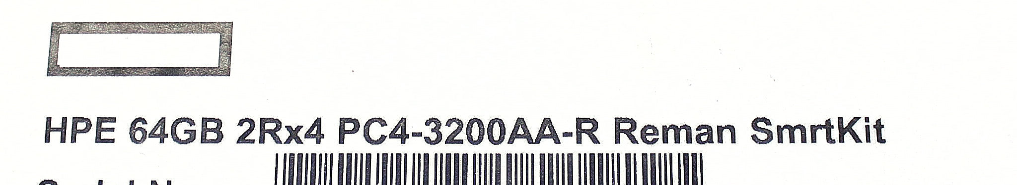HP P20504-001 64GB 2RX4 PC4-25600 DDR4-3200 MEMORY DIMM