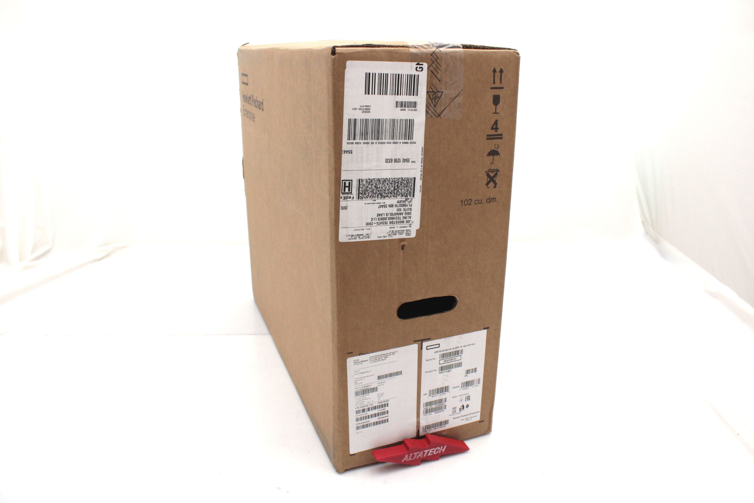 HP P44113-B21 DL20 G10+ E-2314 1P, 16GB, 2LFF SVR