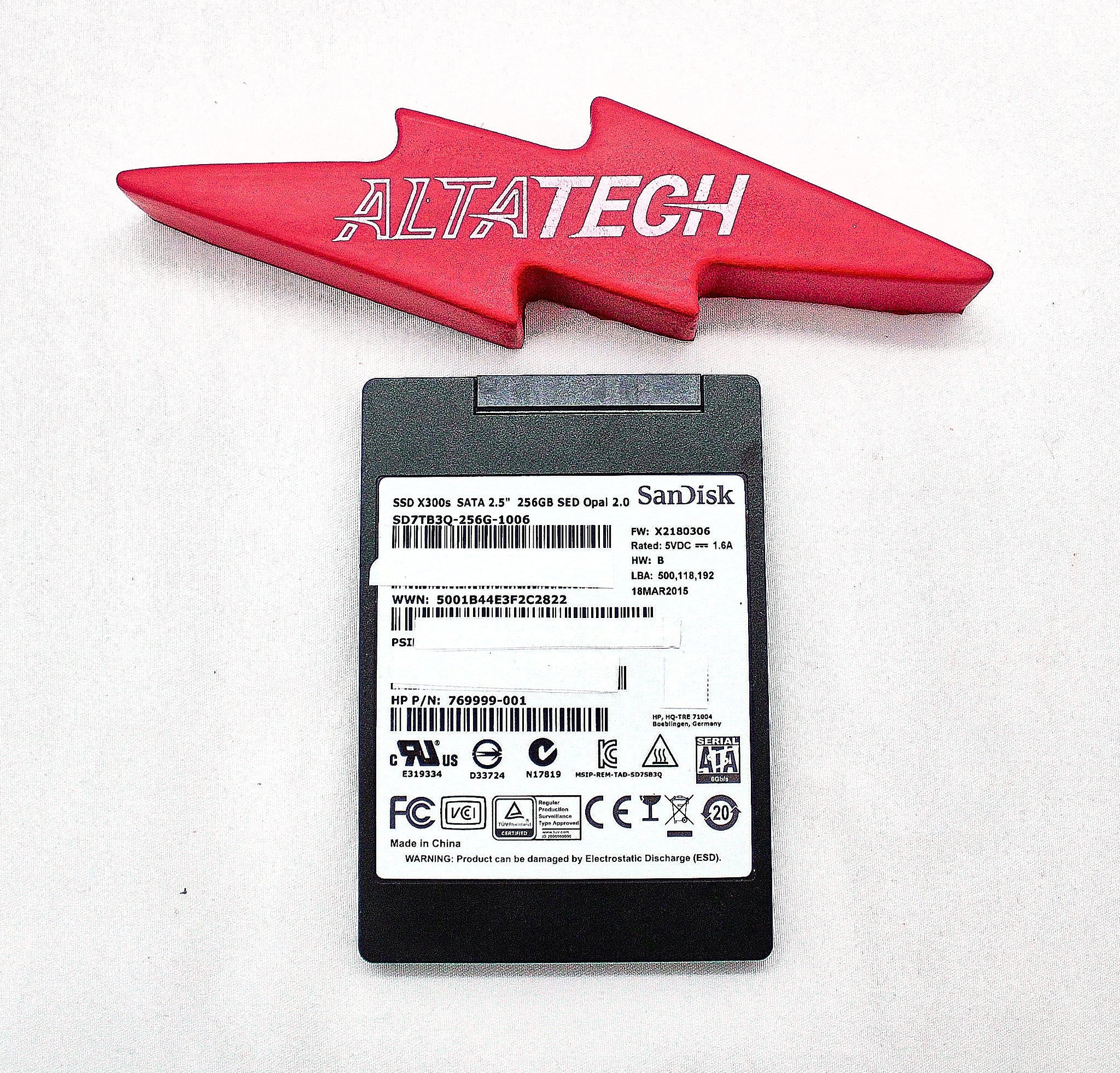 HP SD7TB3Q-256G-1006 256GB SSD SATA 2.5 SED X300 HP