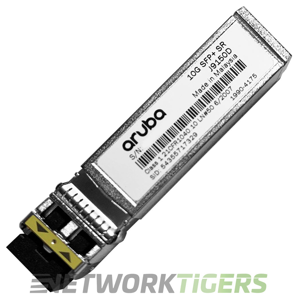 HPE Aruba J9150D 10GB BASE-SR 850nm MMF LC OM3 SFP+ Transceiver