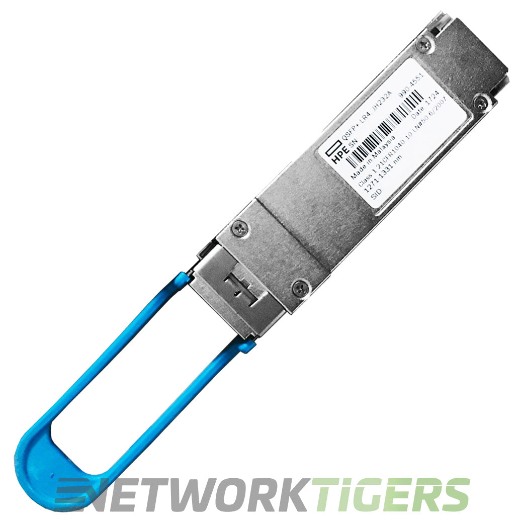 HPE JH232A 40GB BASE-LR4 LC SM QSFP+ Transceiver