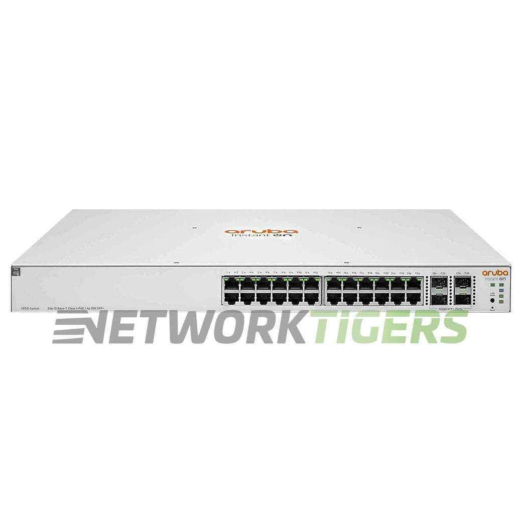 HPE JL684B Aruba Instant On 1930 Series 24x 1GB PoE+ RJ45 4x 10GB SFP+ Switch