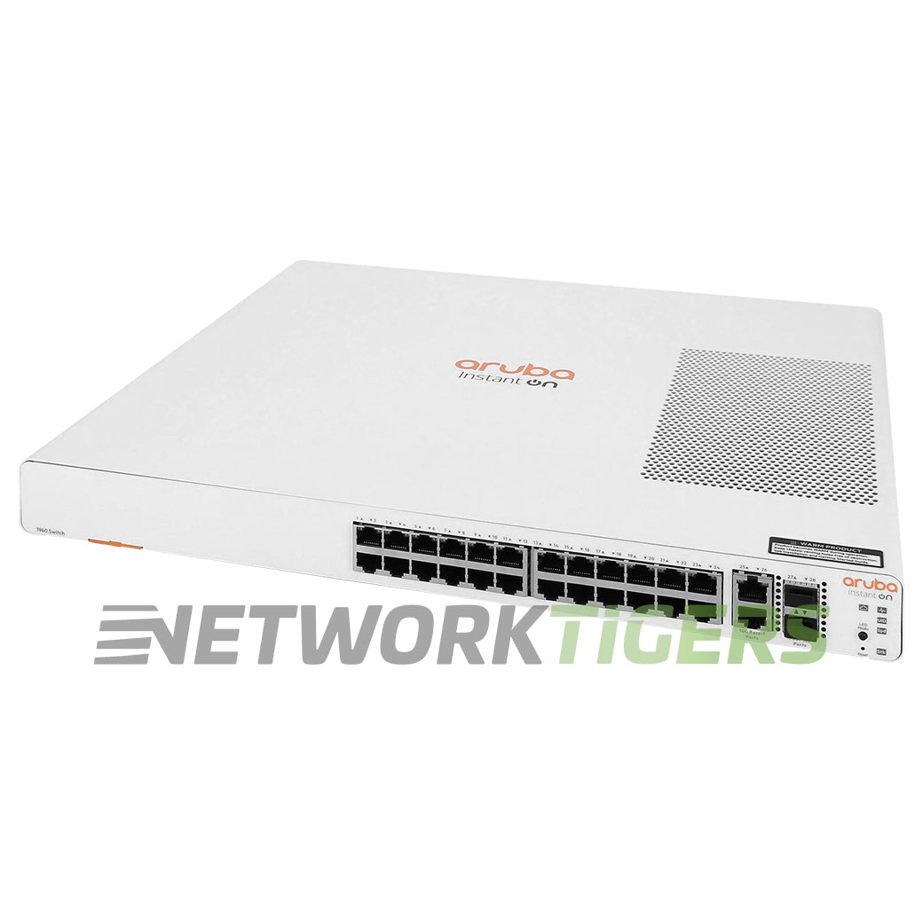 HPE Aruba JL806A Instant On 24x 1GB RJ45 2x 10GB SFP+ 2x 10GB RJ45 Switch