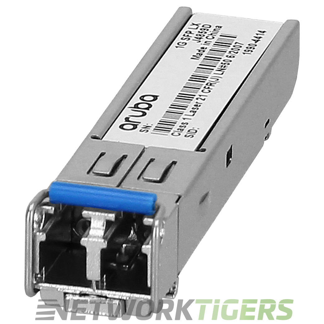HPE Aruba JW087A BASE-LX 1GB 1310nm SMF LC SFP Transceiver