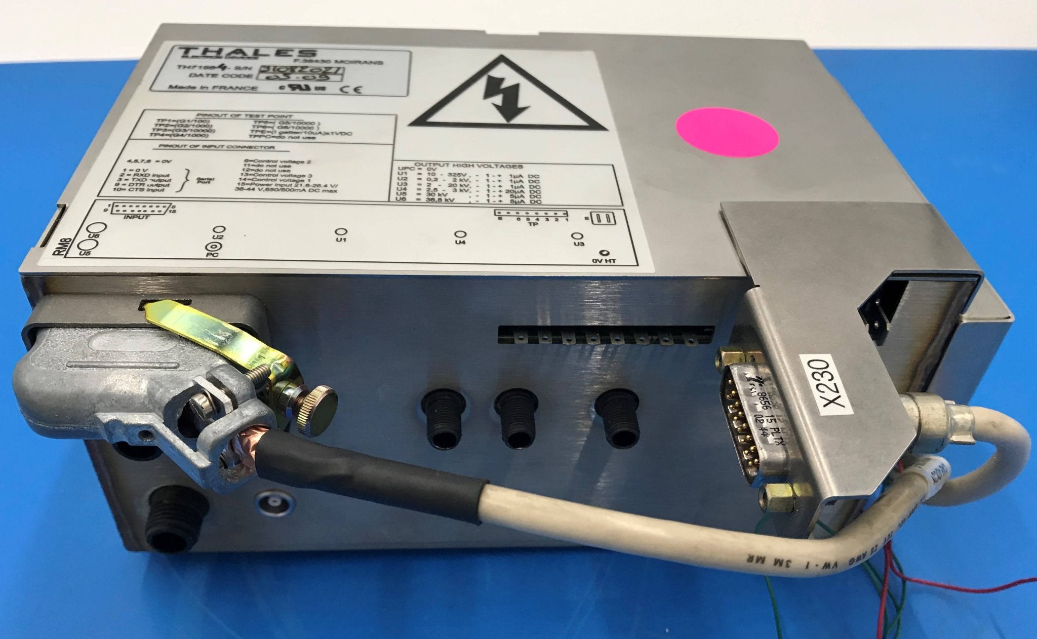 HV II POWER SUPPLY (TH7198-4 Thales