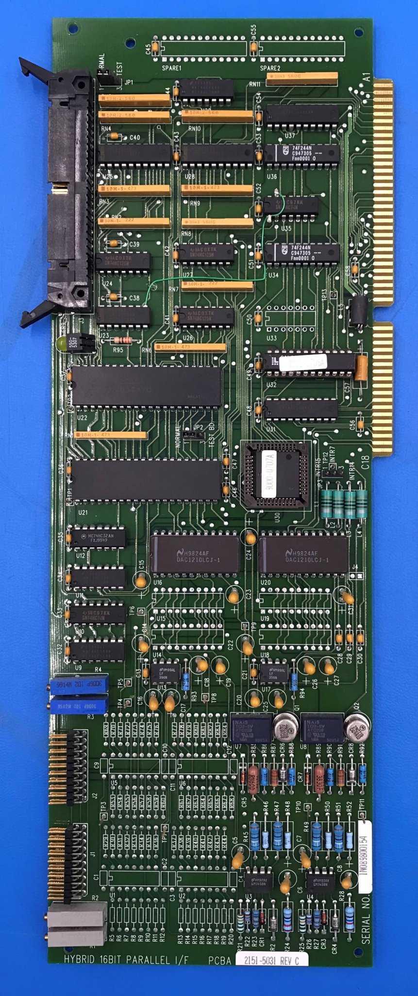 Hybrid 16BIT Parallel I/F PCB (2151-5031 Rev C Philips Gamma Camera