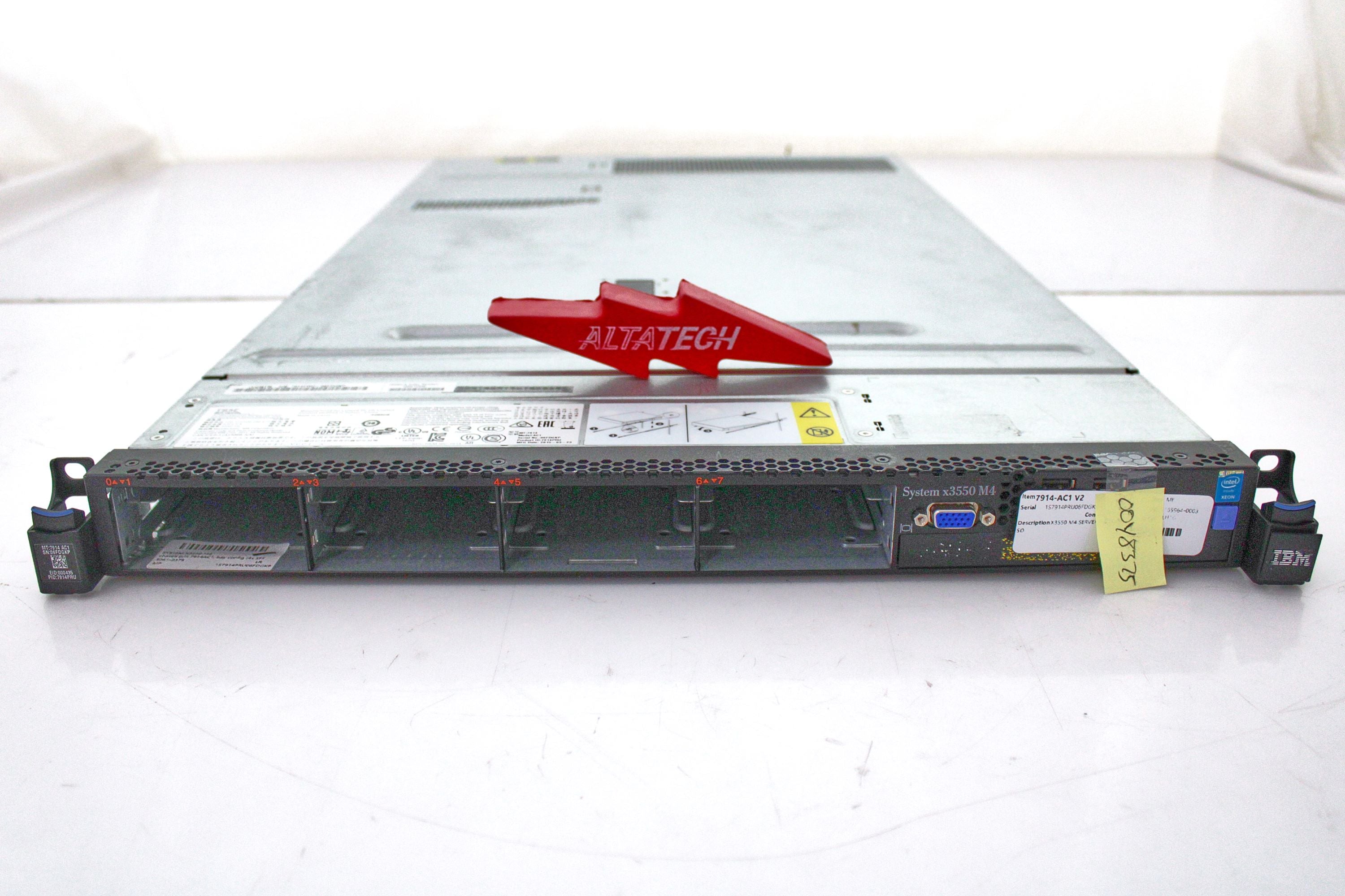 IBM 7914-AC1 V2 X3550 M4 SERVER V2
