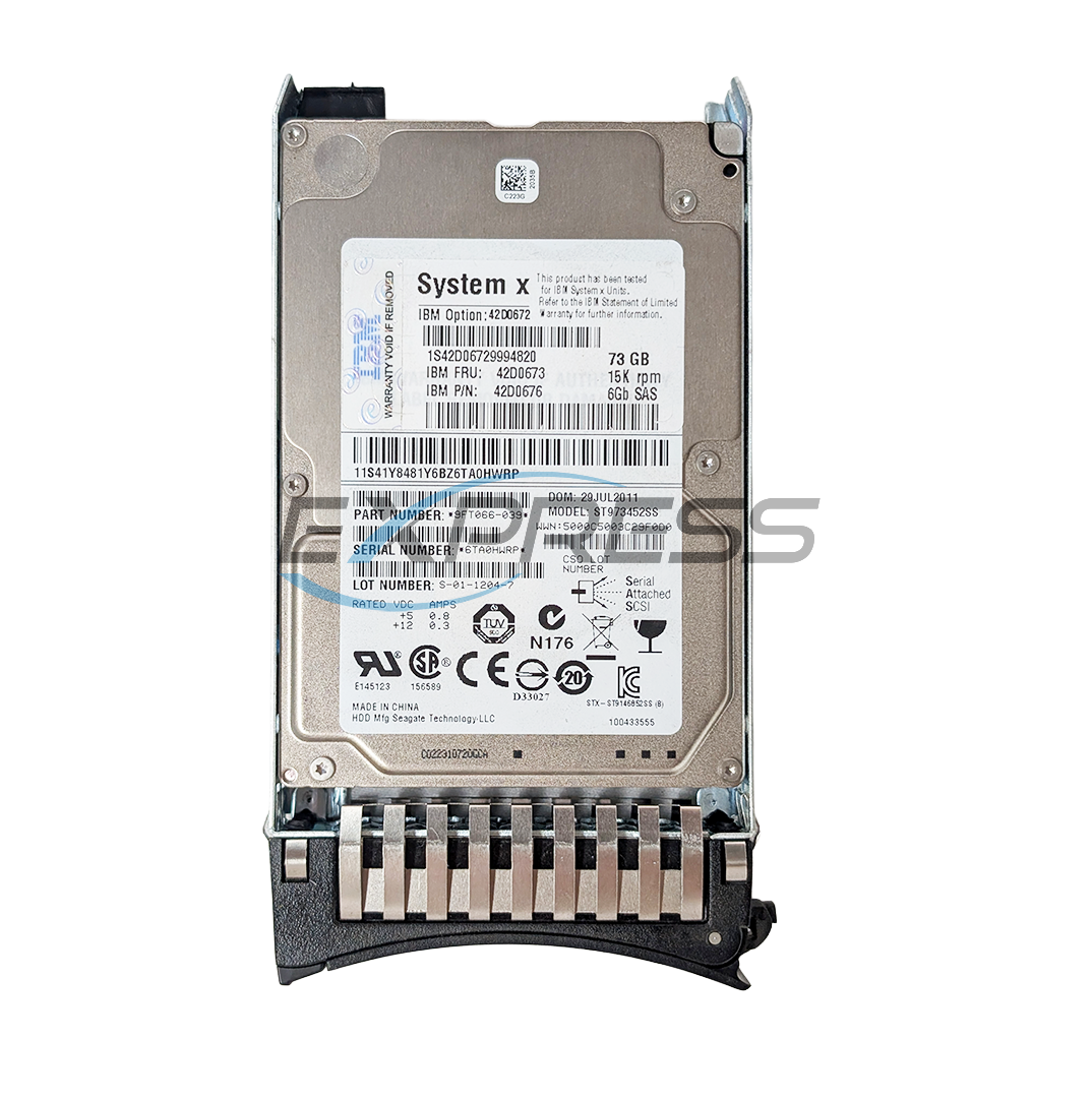 Ibm 2.5" 73GB 15K SAS Drive | 42D0672