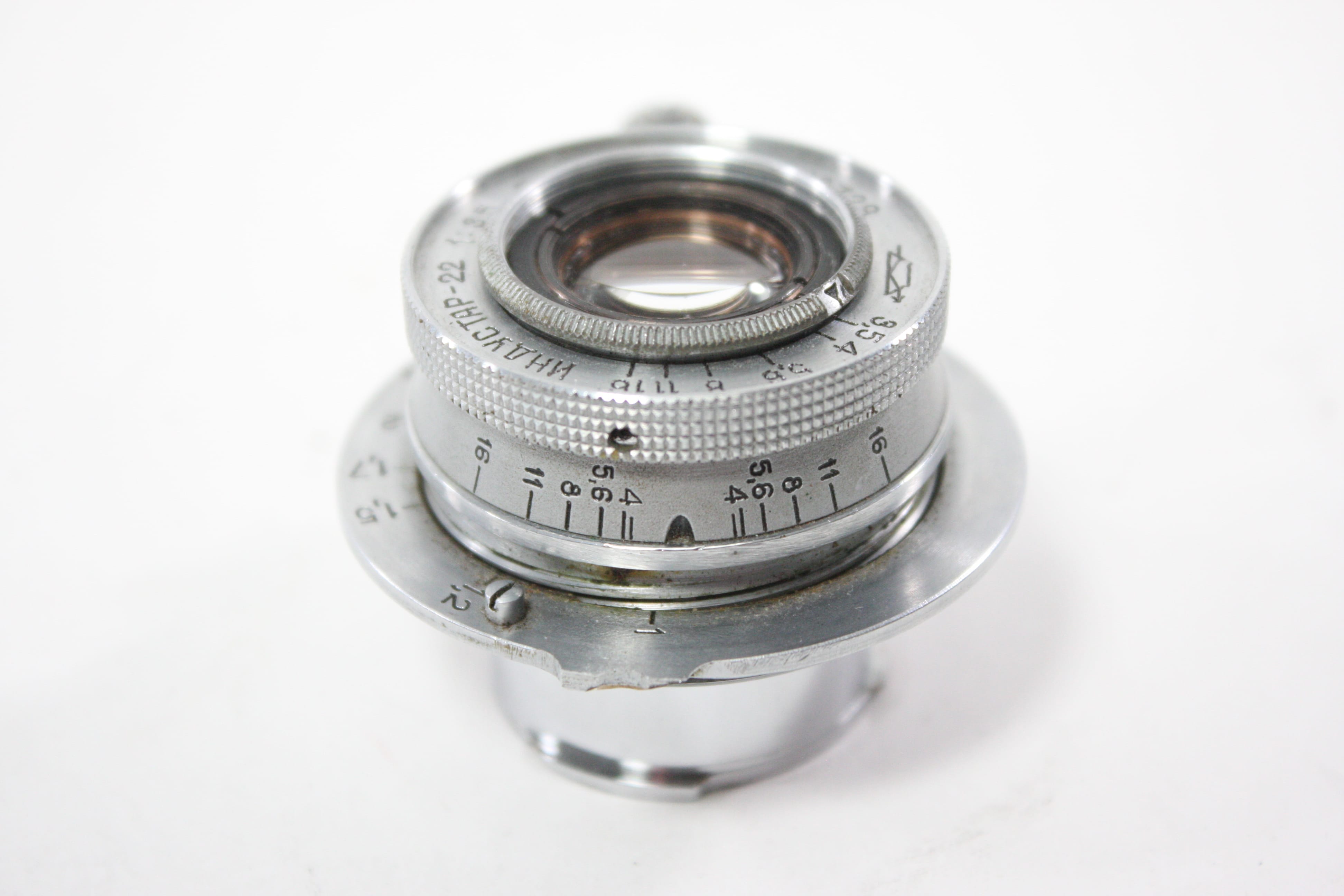 Industar-22 5cm f/3.5 Lens for L39 Mount