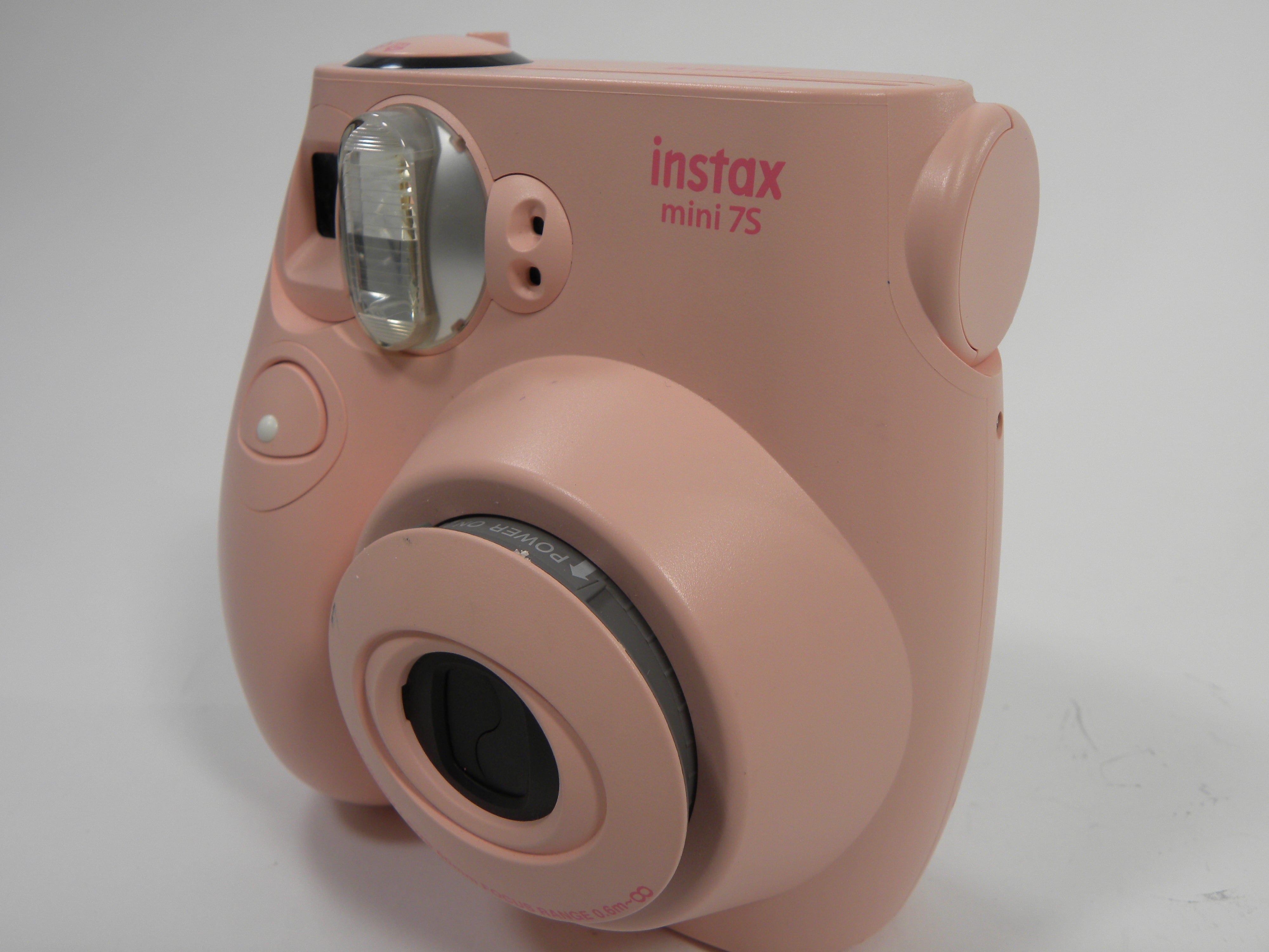 Instax Mini 7S Instant Camera (Pink) in Case