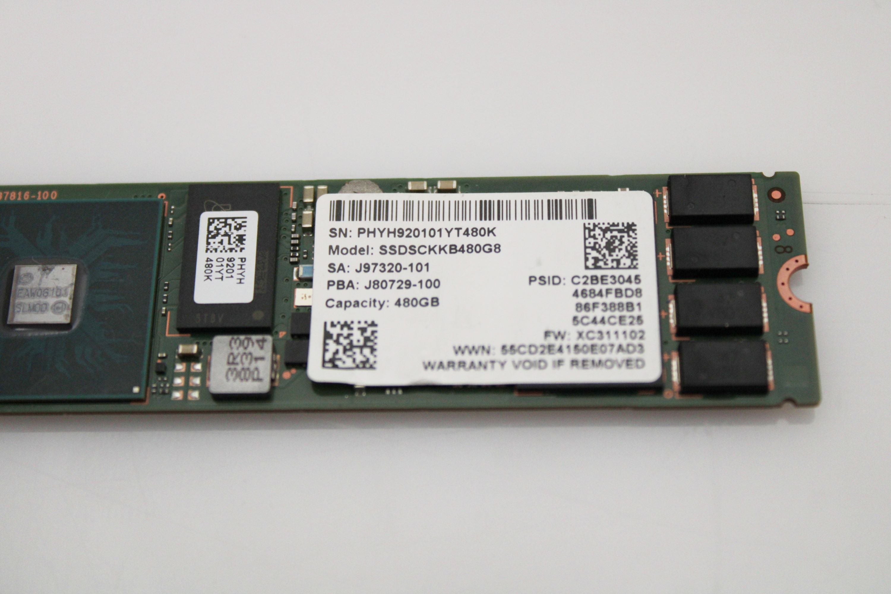 Intel SSDSCKKB480G8 480GB SSD SATA 6G M.2