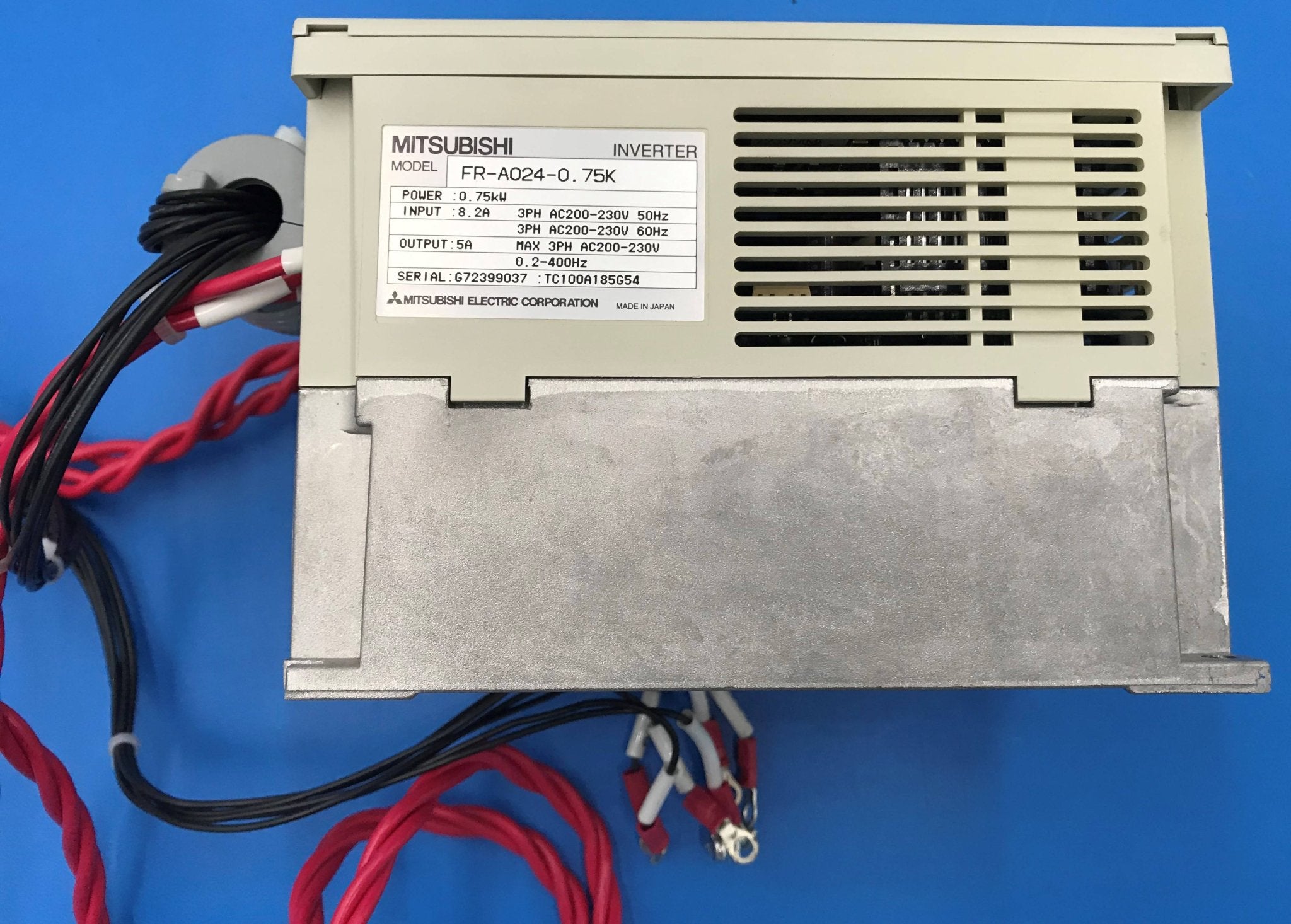 Inverter (FR-A024-0.75K Mitsubishi