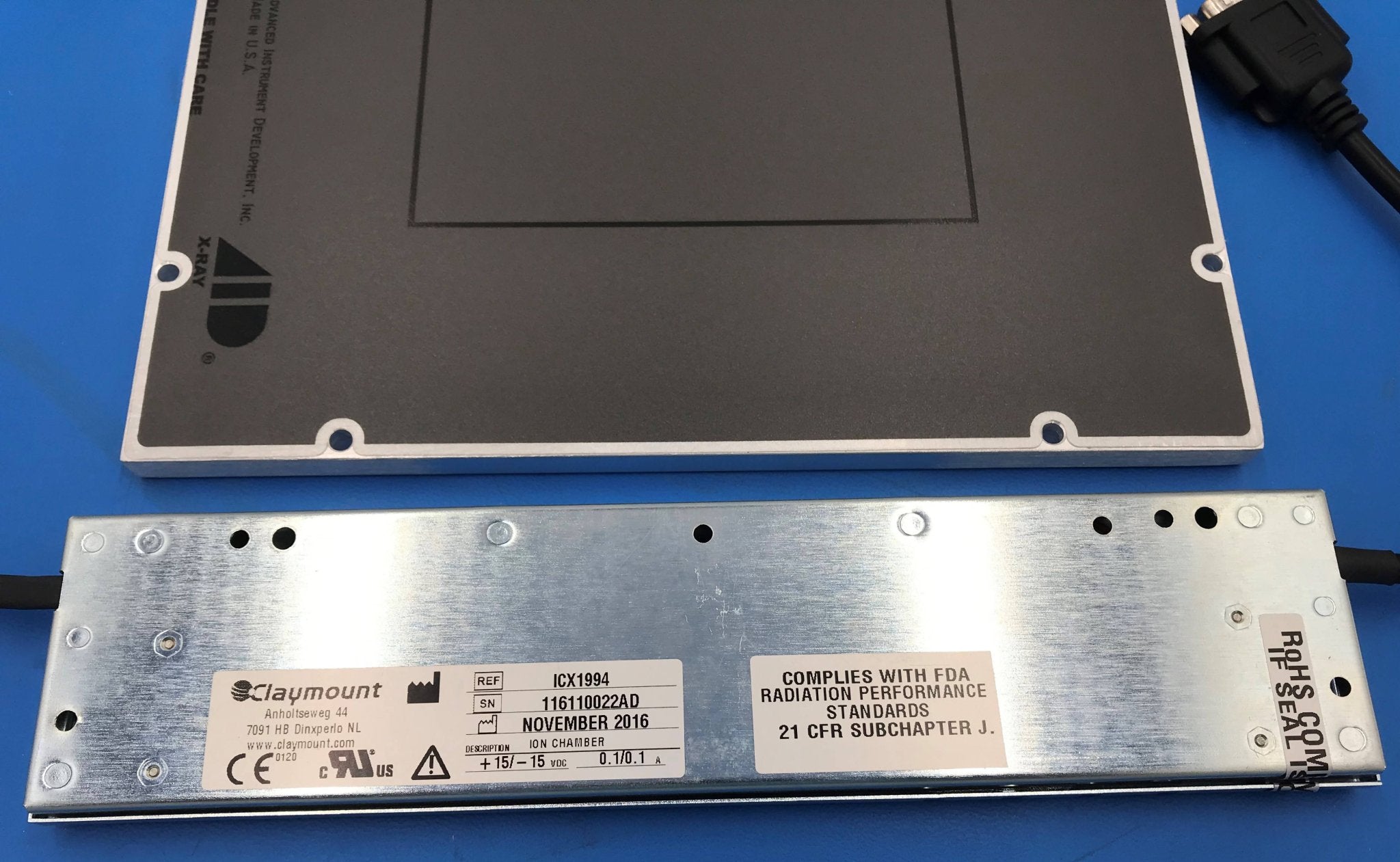 Ion Chamber/Automatic Exposure Control Expos-Aid (ICX 1994 Varian/Claymount