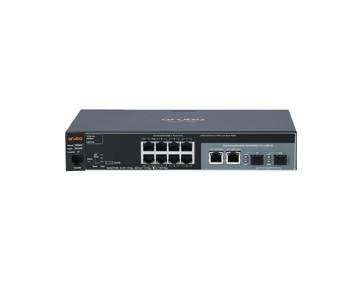 HPE Aruba Networking J9777A 2530 8G Switch