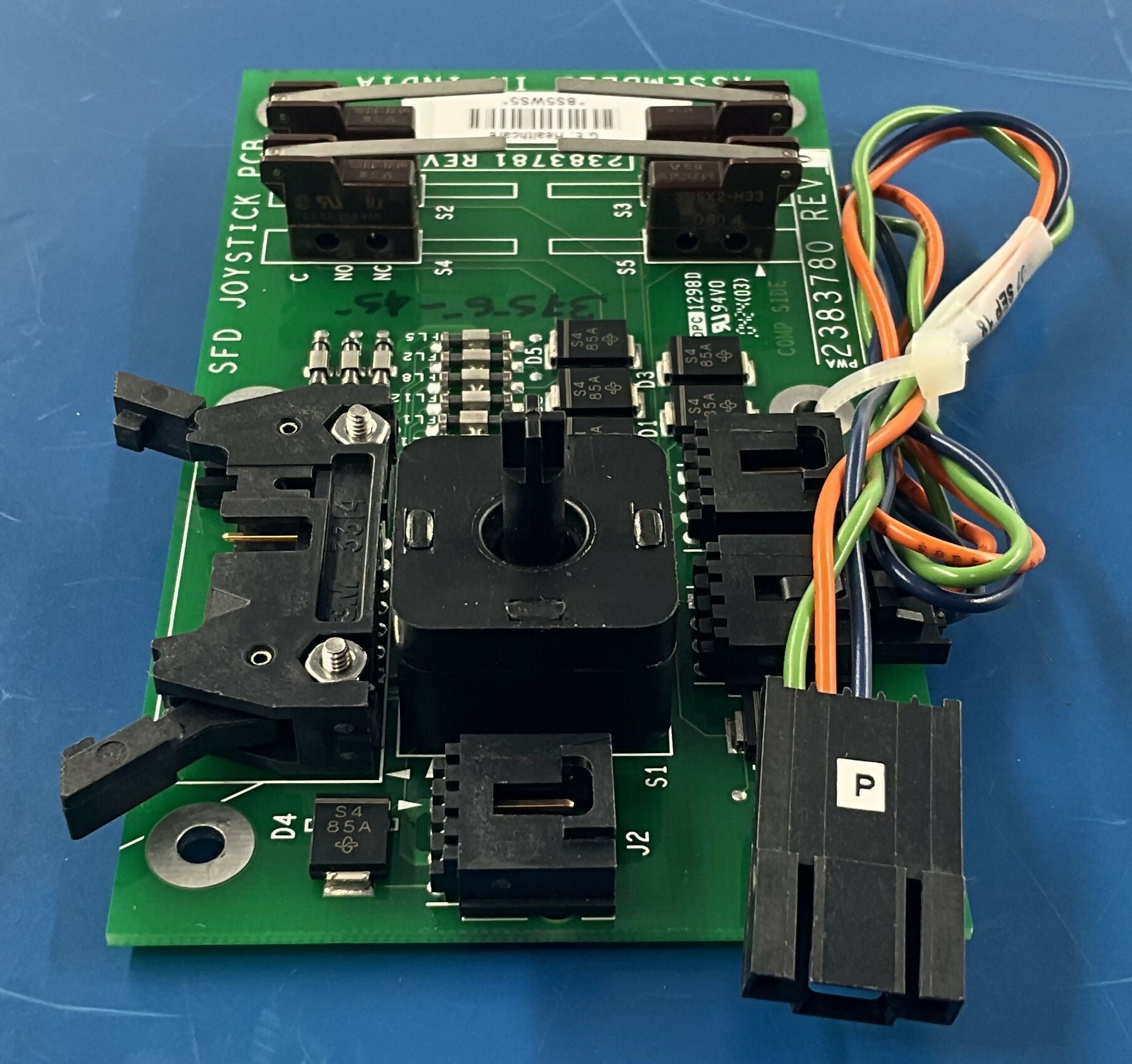JOYSTICK BOARD AND CABLE KIT (2399516/2133607-8 GE