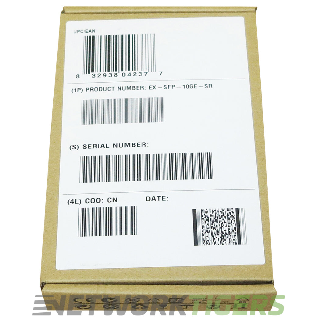 NEW Juniper EX-SFP-10GE-SR 10GB SFPP-10GE-SR 850nm SR MMF SFP+ Transceiver