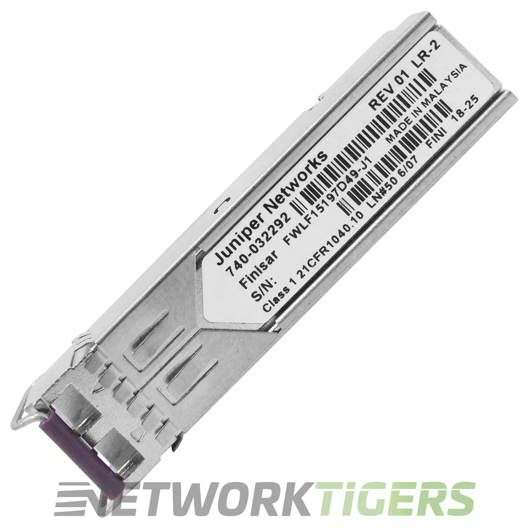 Juniper EX-SFP-GE80KCW1510 1GB BASE-CWDM SMF LC SFP Transceiver
