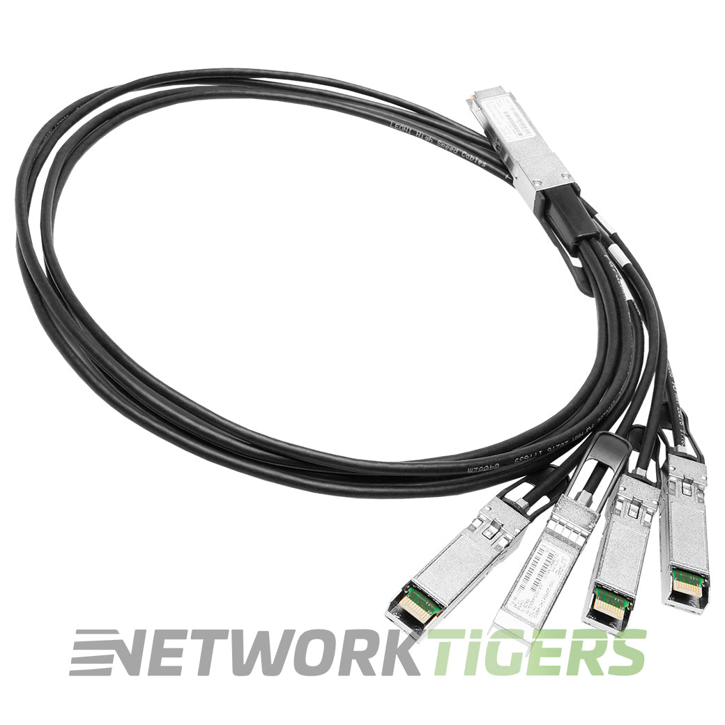 NEW Juniper JNP-100G-4X25G-1M 1m 100 Gigabit QSFP28 to 4x 25 Gigabit SFP+