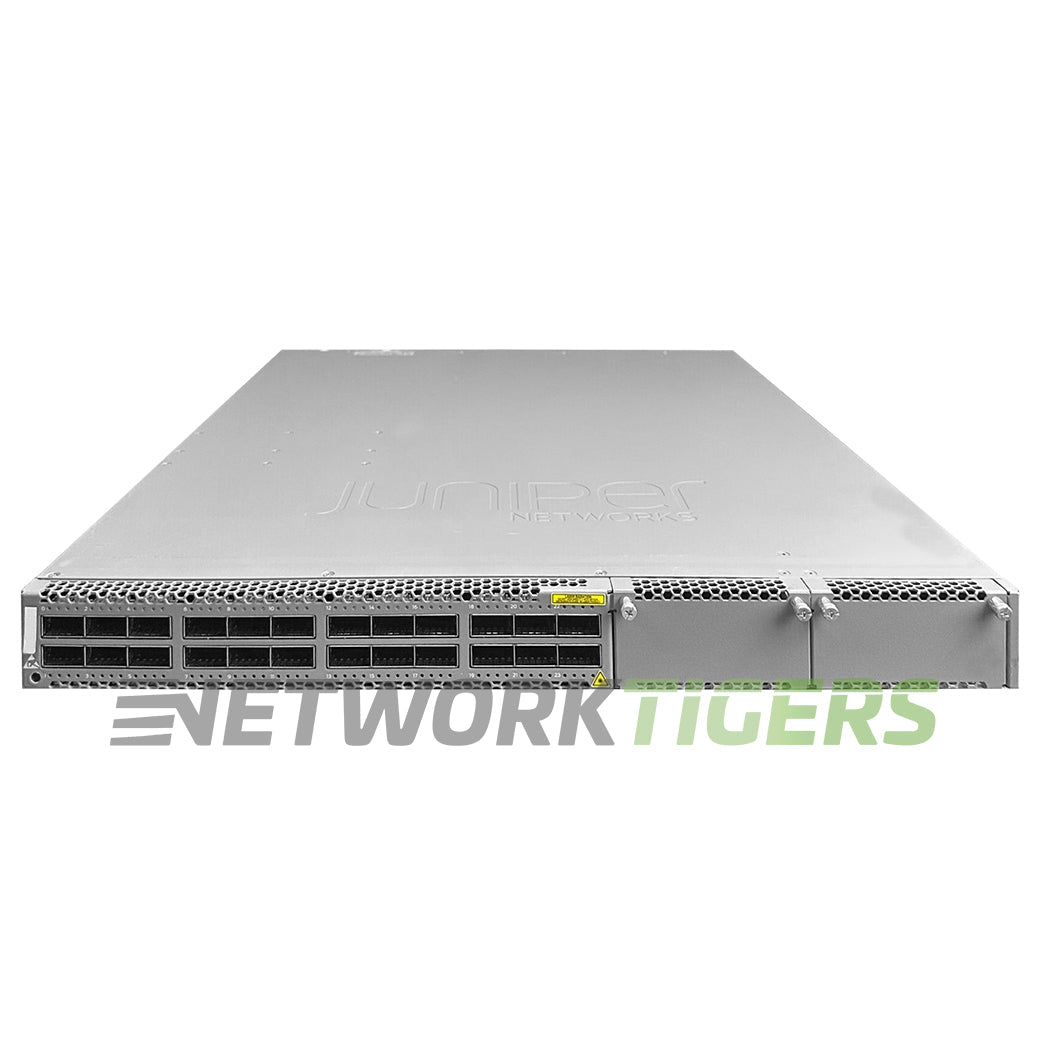 NEW Juniper QFX5100-24Q-D-3AFI 24x 40GB QSFP+ 2x Mod Slots B-F Air (DC) Switch