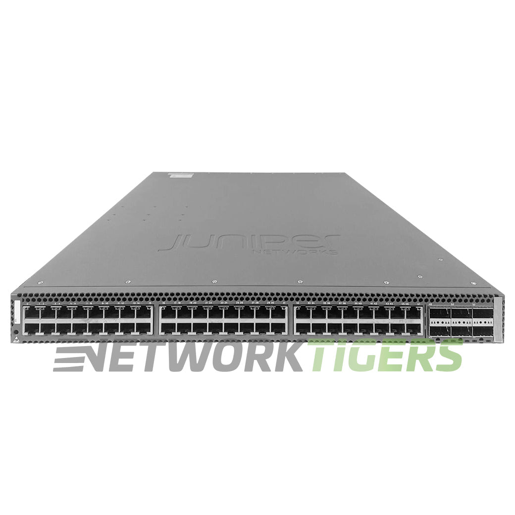 NEW Juniper QFX5100-48T-DC-AFI 48x MultiGB RJ45 6x 40GB QSFP+ B-F (DC) Switch