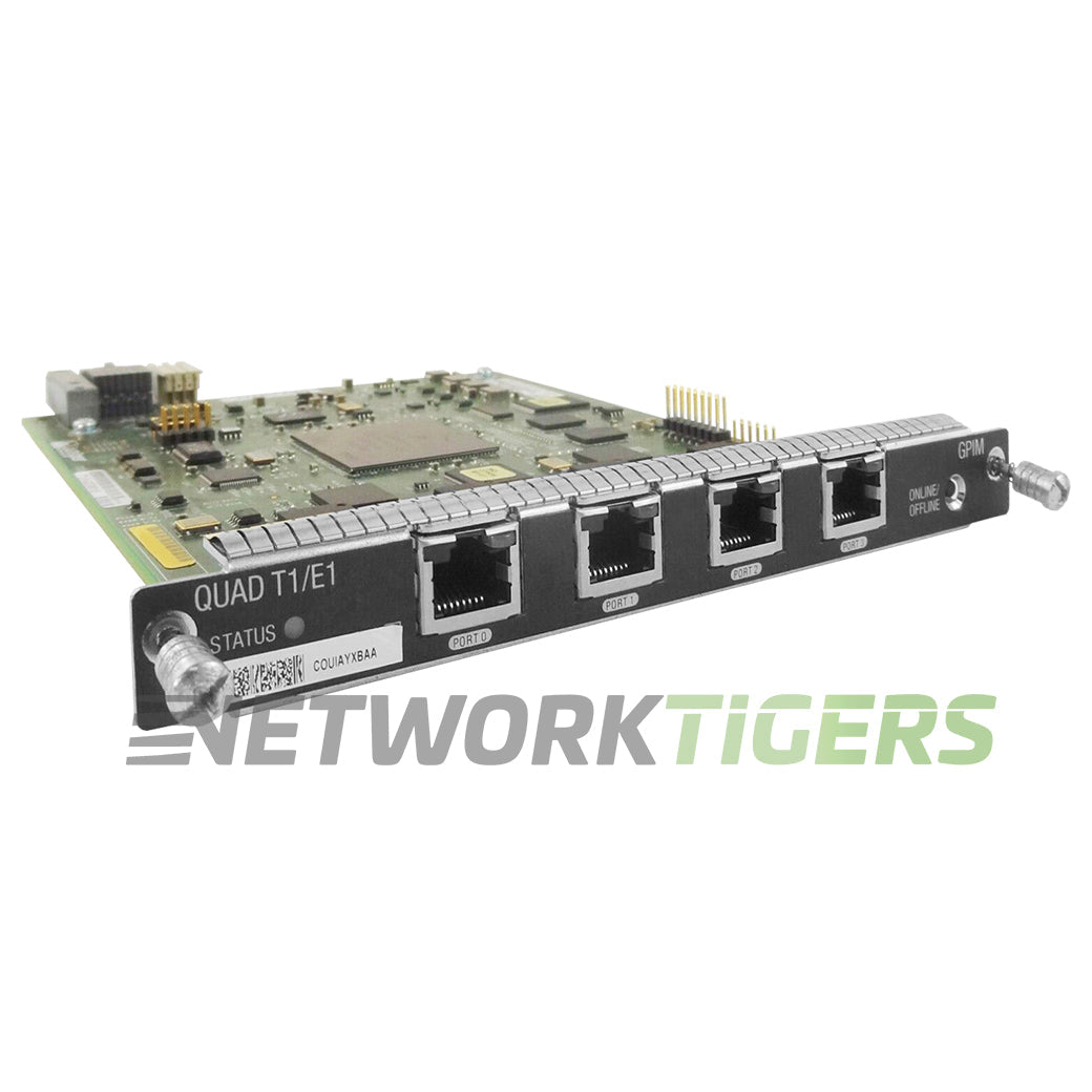 NEW Juniper SRX-GP-QUAD-T1-E1 SRX Series 4x T1/E1 WAN Service Gateway Module