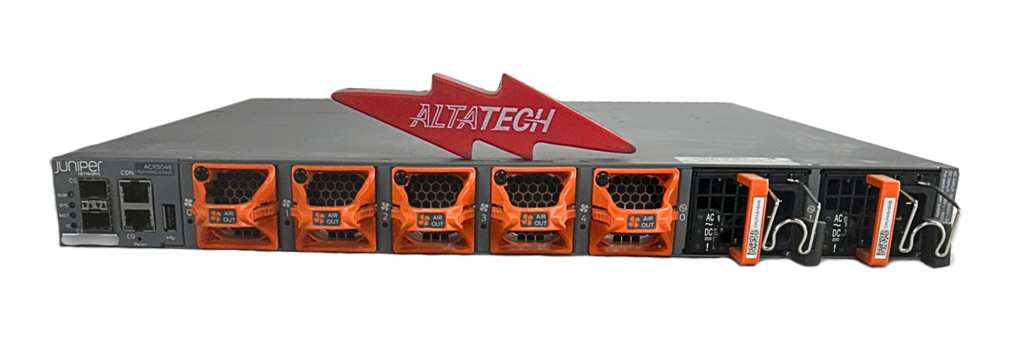 Juniper Networks ACX5048-AC 48 SFP+ Ports and 6 Port QSFP Uplink, Mana