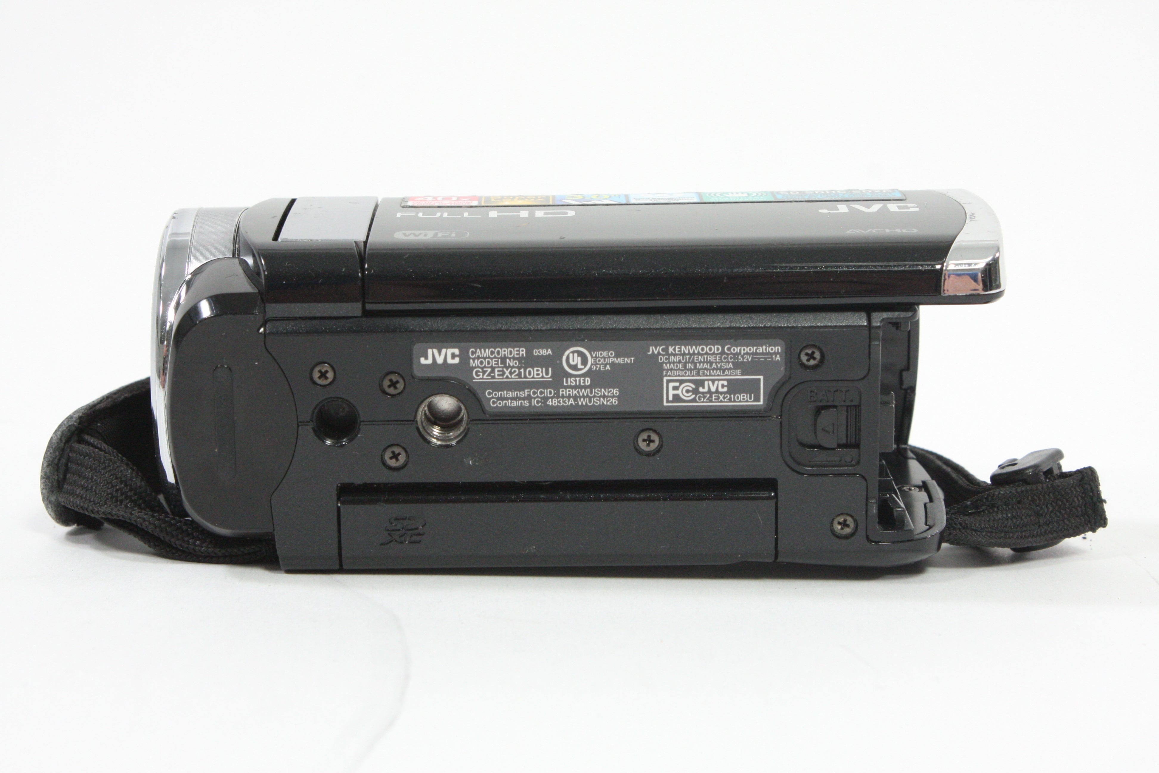 JVC Everio GZ-EX210BU SD AVCHD Camcorder