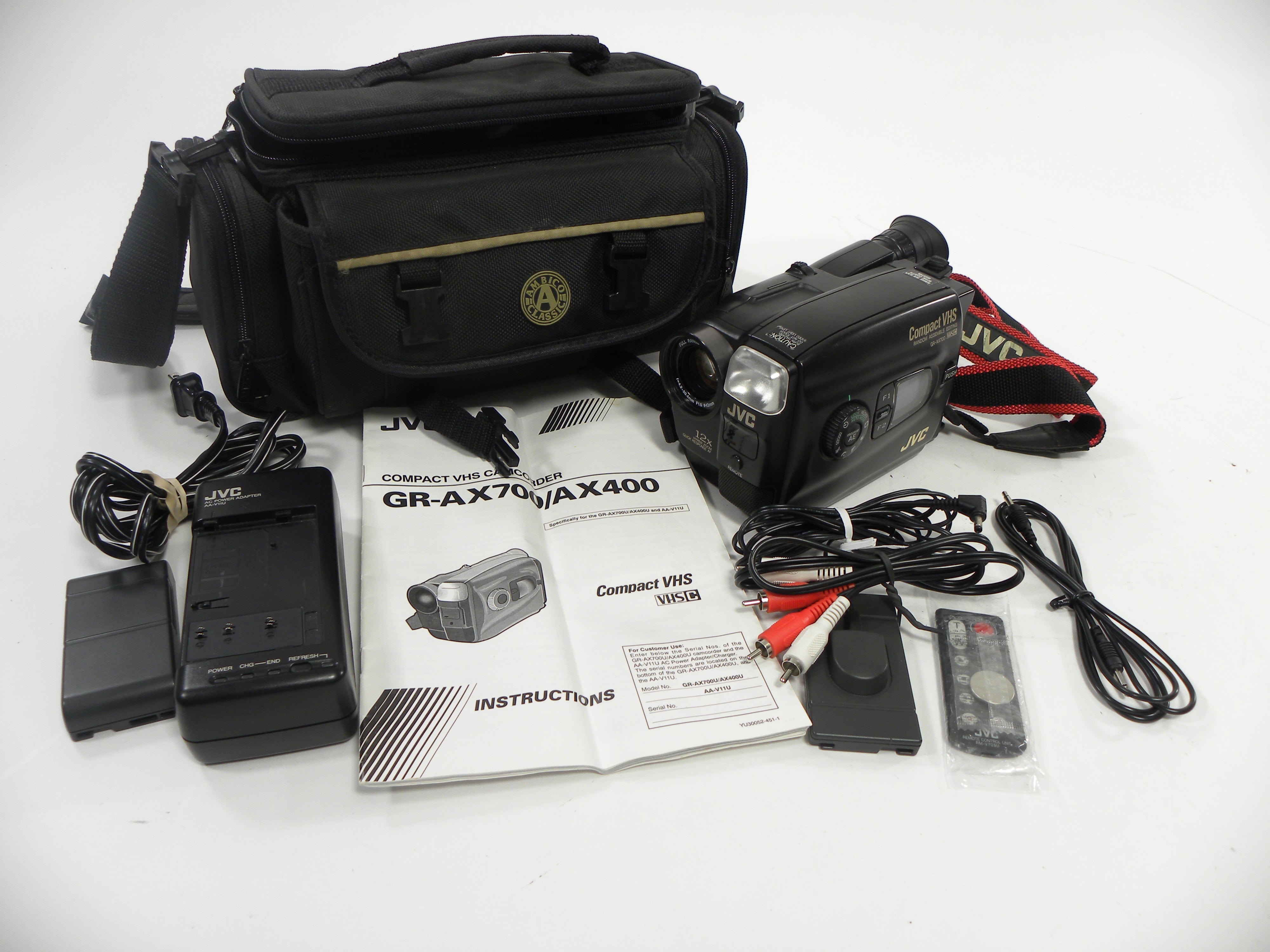 JVC GR-AX700U Compact VSH-C Camcorder