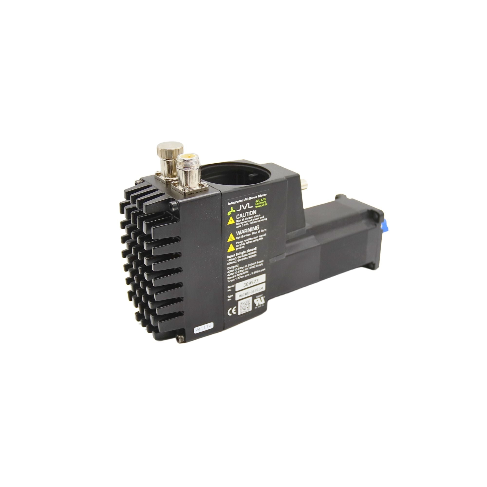 JVL | Servo Motor 400W, Absolute | MAC400-D5-FRGM