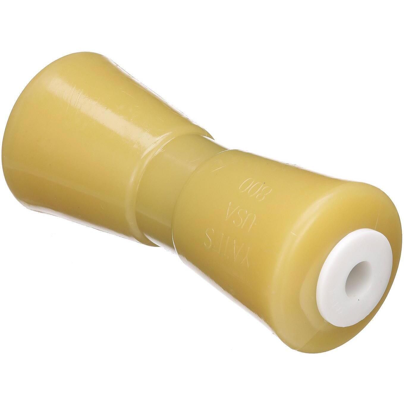 Seachoice 56420 Non-Marking TP Yellow Rubber Keel Roller With 5/8" ID Hole