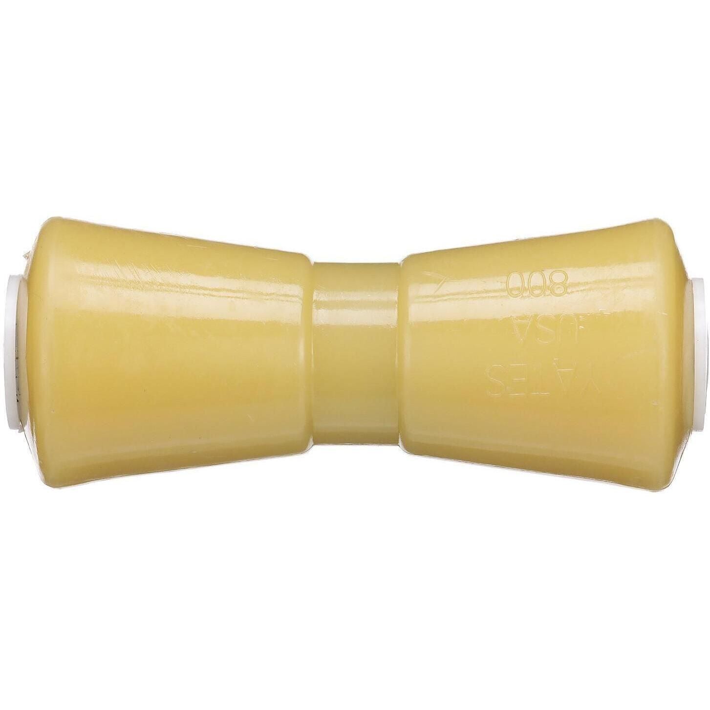 Seachoice 56420 Non-Marking TP Yellow Rubber Keel Roller With 5/8" ID Hole